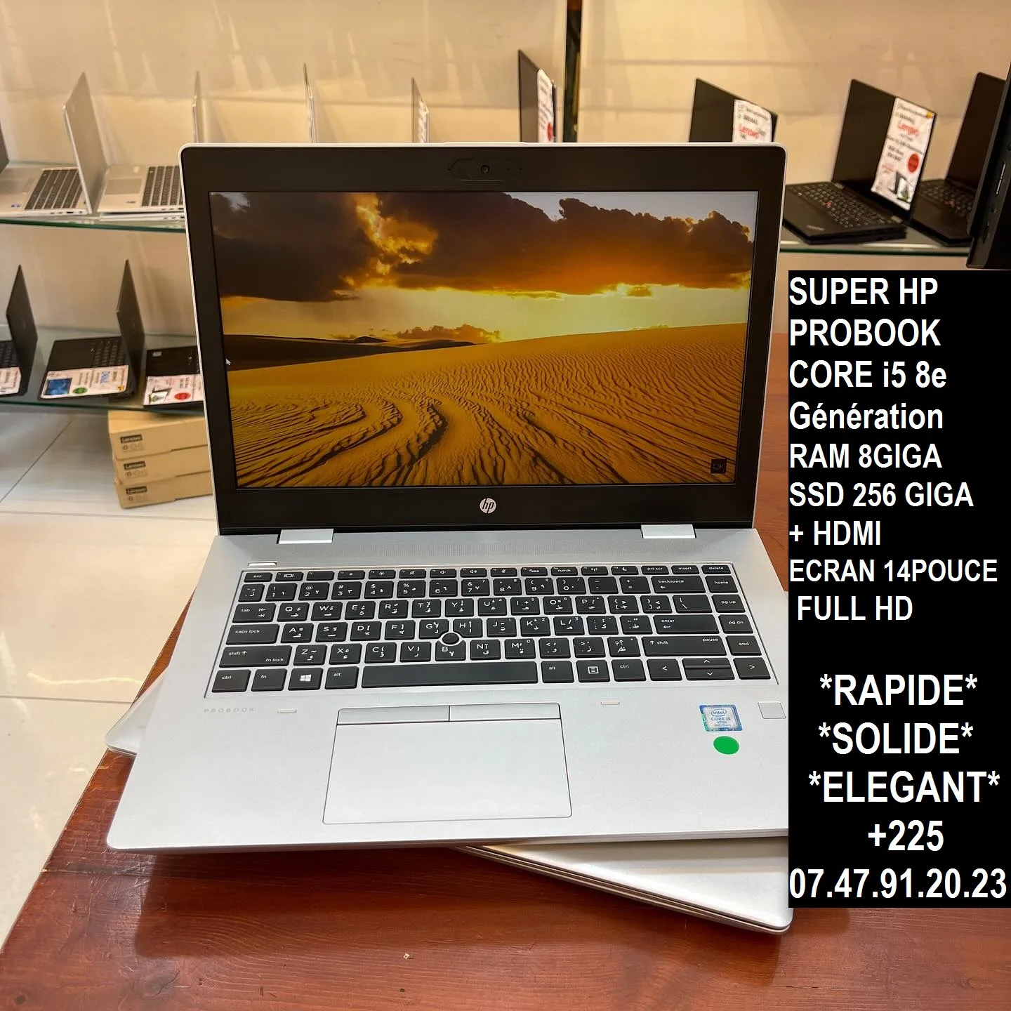 HP PROBOOK 640 G5 CORE i5 +225 0747912023