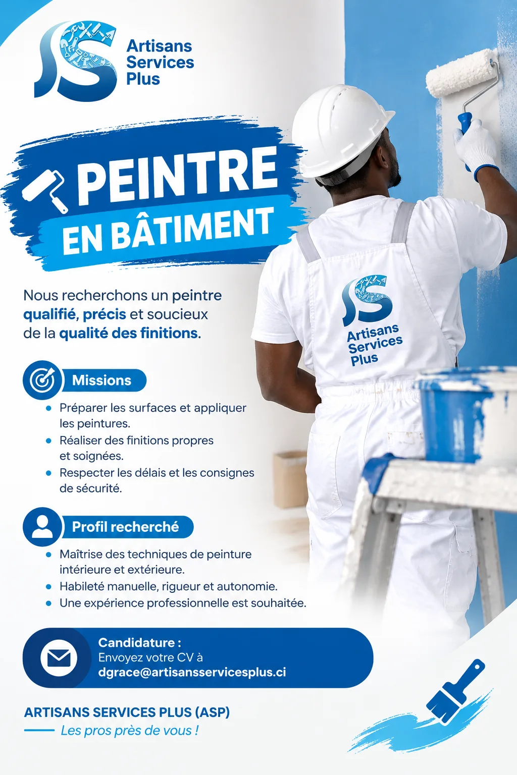 PEINTRE EN BÂTIMENT