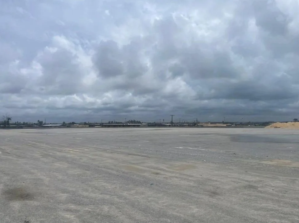 PORT-BOUET, VRIDI  Extension location plateforme 10000m2