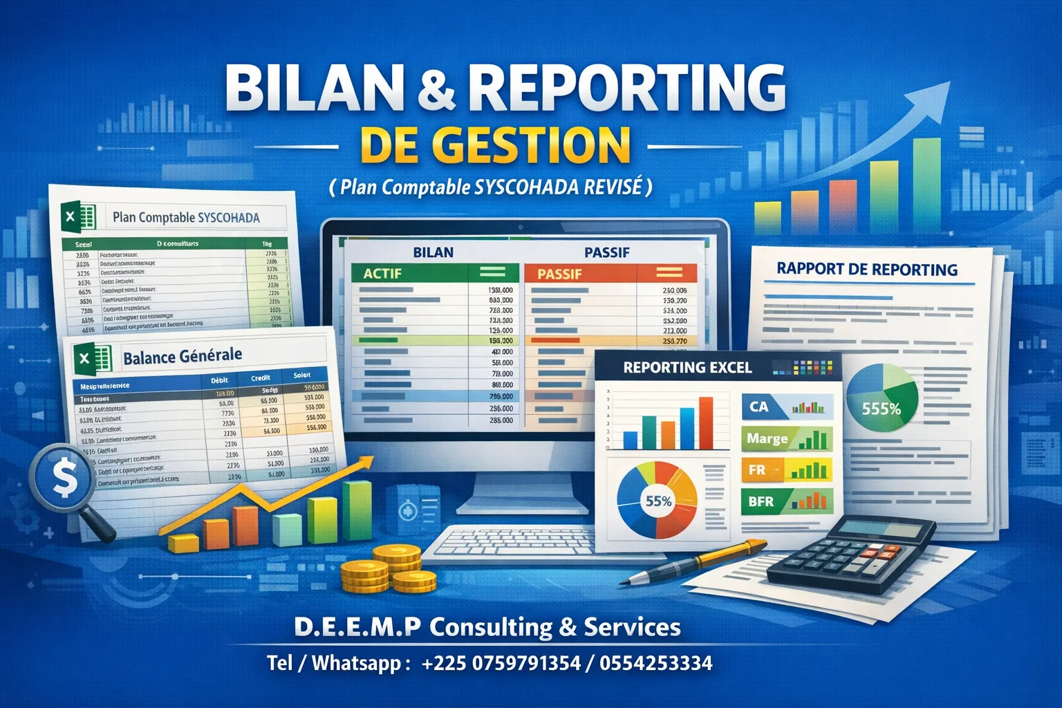REPORTING FINANCIER & ÉTATS FINANCIERS AVEC EXCEL