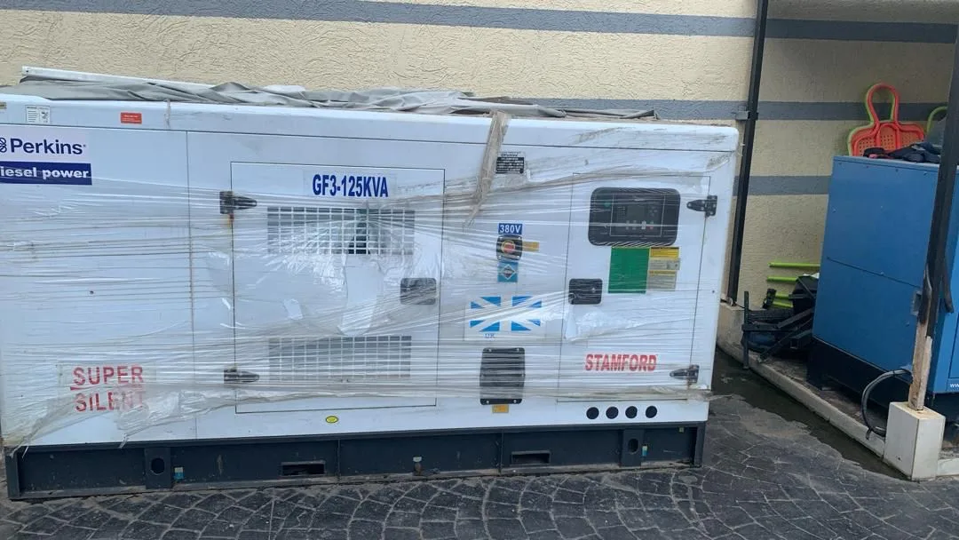 Vente de groupe électrogène 125kva
