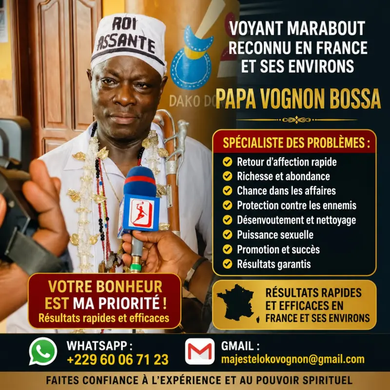 Marabout voyant expert du retour affectif à paris