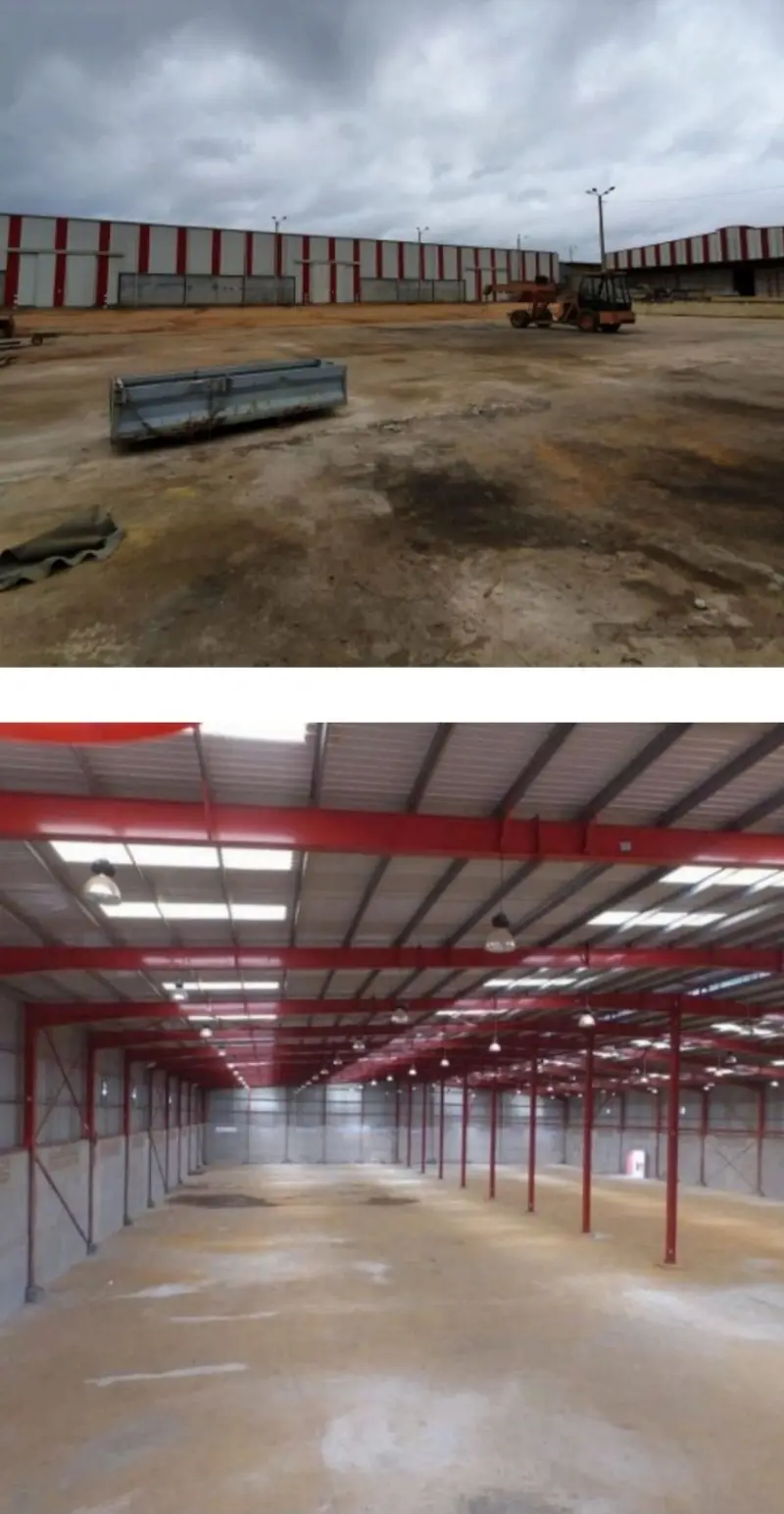 YOPOUGON Ancienne Industrielle vente entrepôt 22000m2( 2ha2000m2)