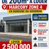 Magasin 200m² à louer marcory zone 4