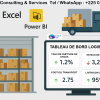 FORMATION EN TABLEAUX DE BORD ET REPORTING LOGISTIQUES AVEC EXCEL