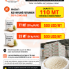 110 tonnes de riz vietnamien parfumé 100% brisé au port de Dakar