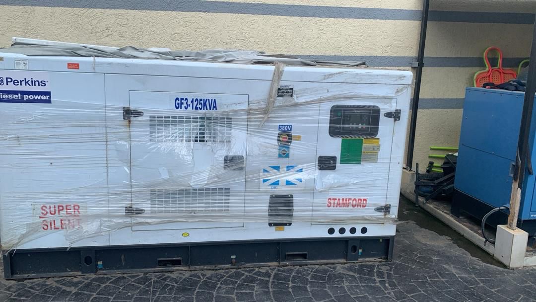Vente de groupe électrogène 125kva